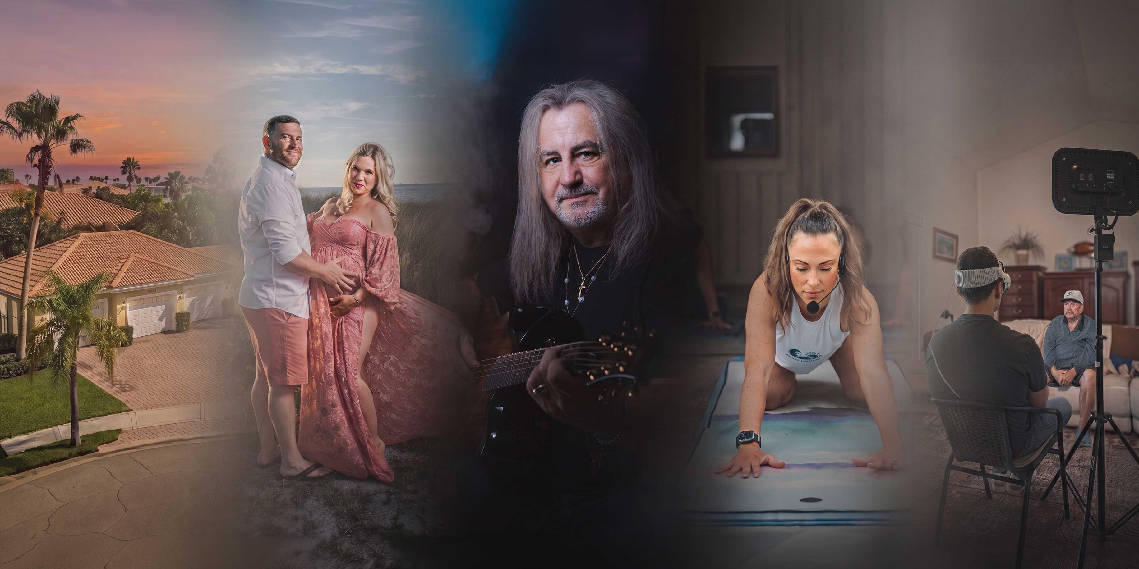 PowerFigure Productions — real estate, family, brand, wellness, and legacy work across Tampa Bay